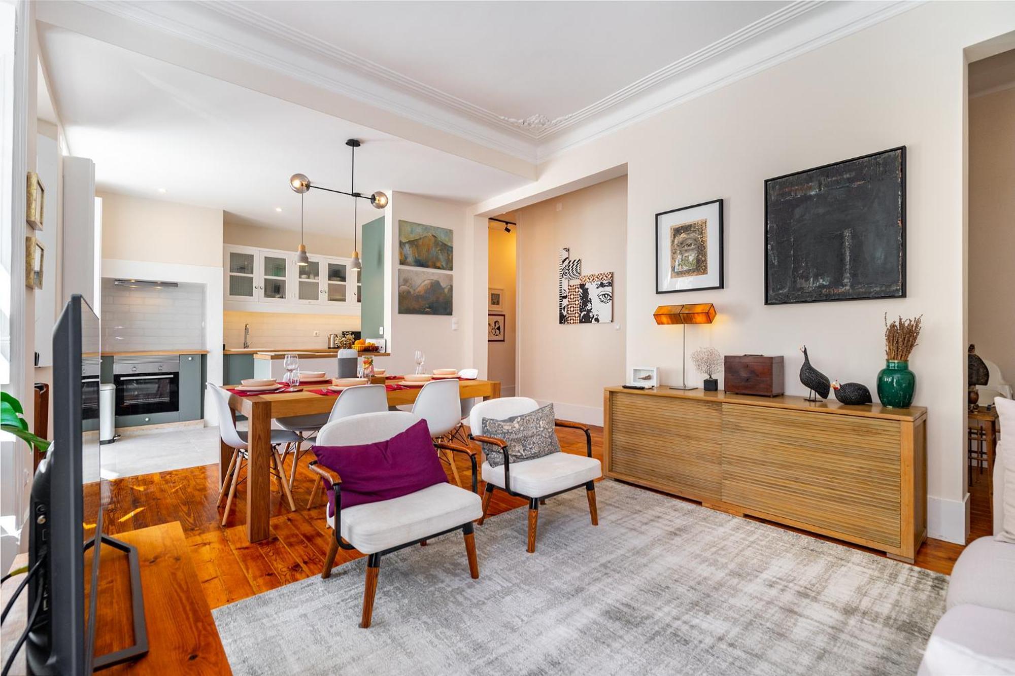 Design Flat, Luxury, 7 People, Pool & Garden